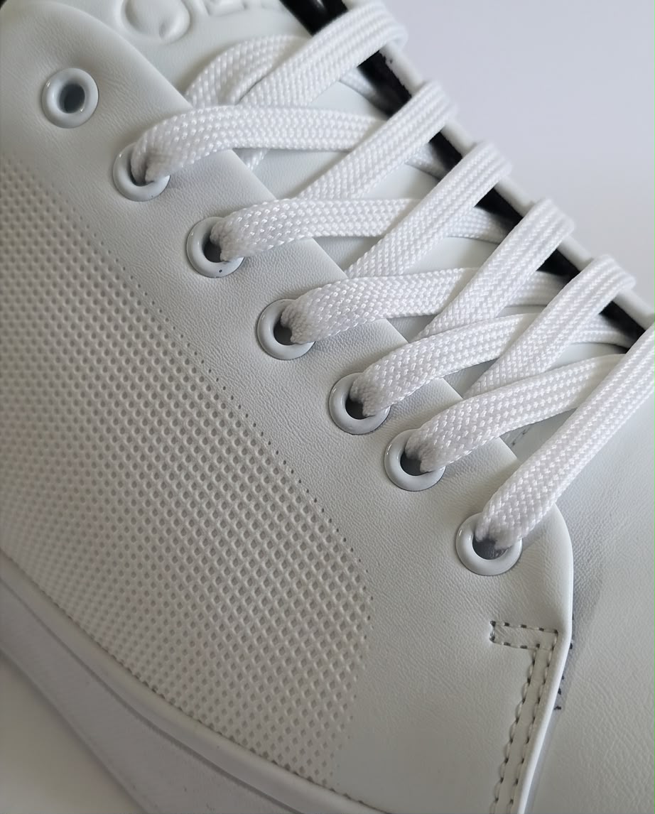2H White Casual Shoes