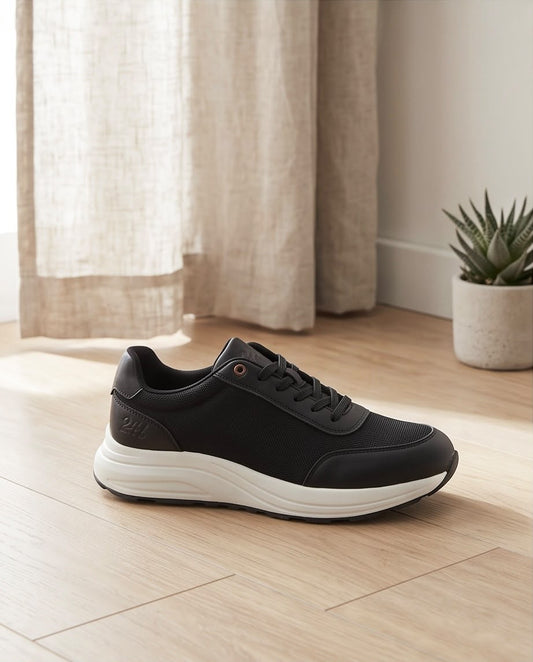 2H Black Sneakers shoes