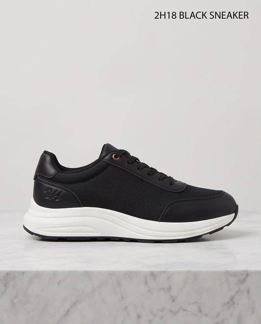 2H Black Sneakers shoes