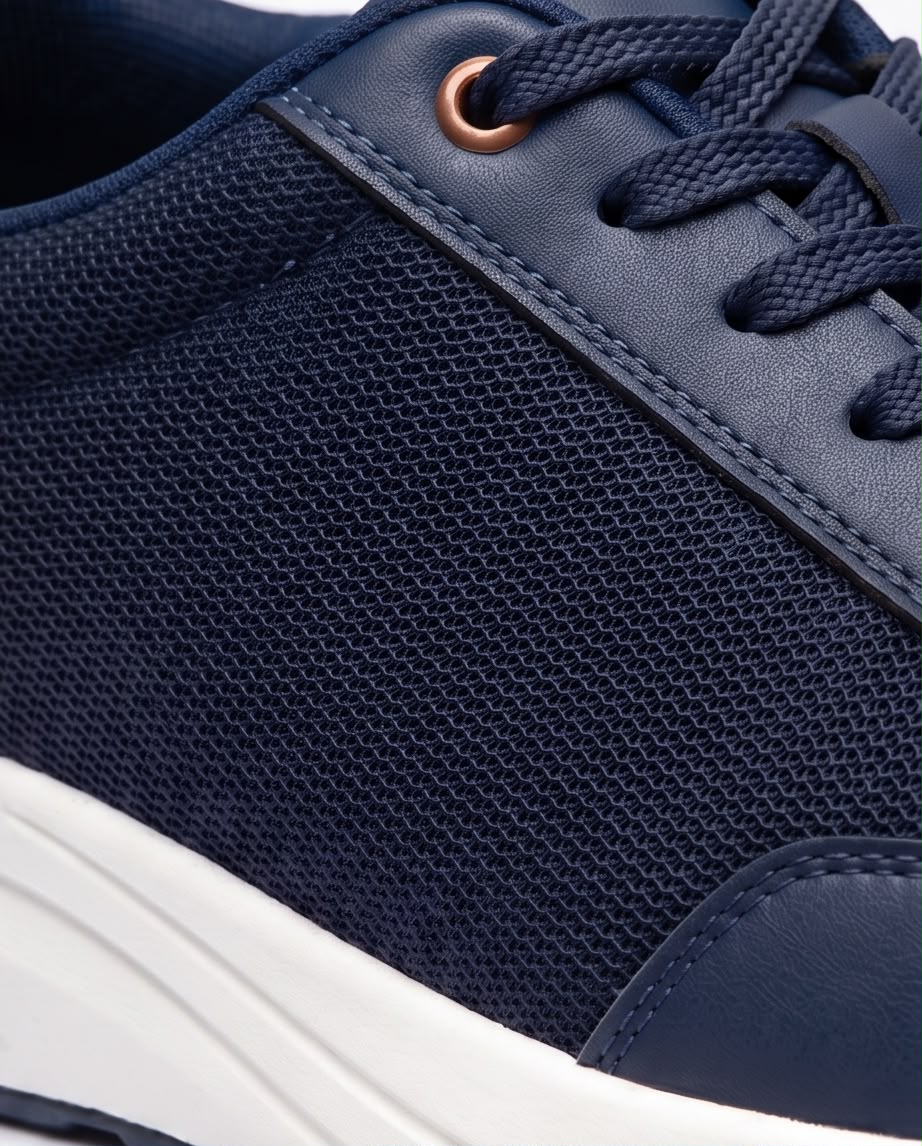 2H Navy Sneakers shoes