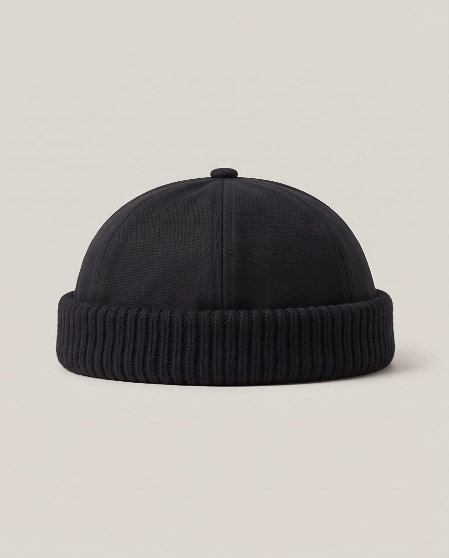 2H Black Docker Cap