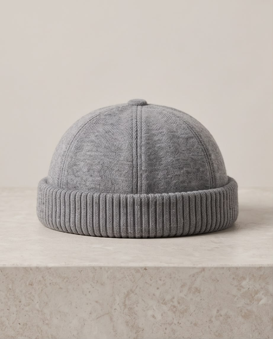 2H Gray Docker Cap