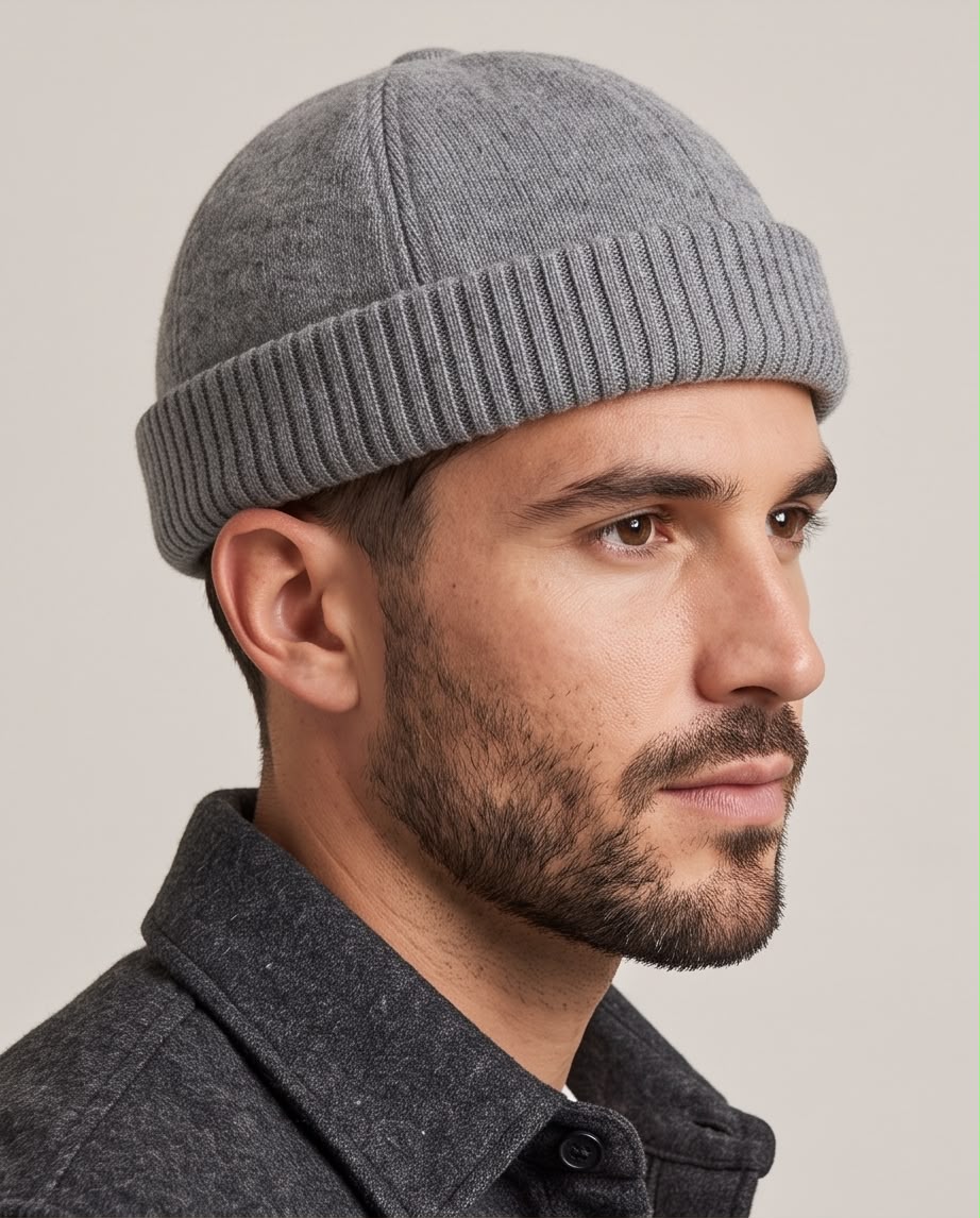 2H Gray Docker Cap