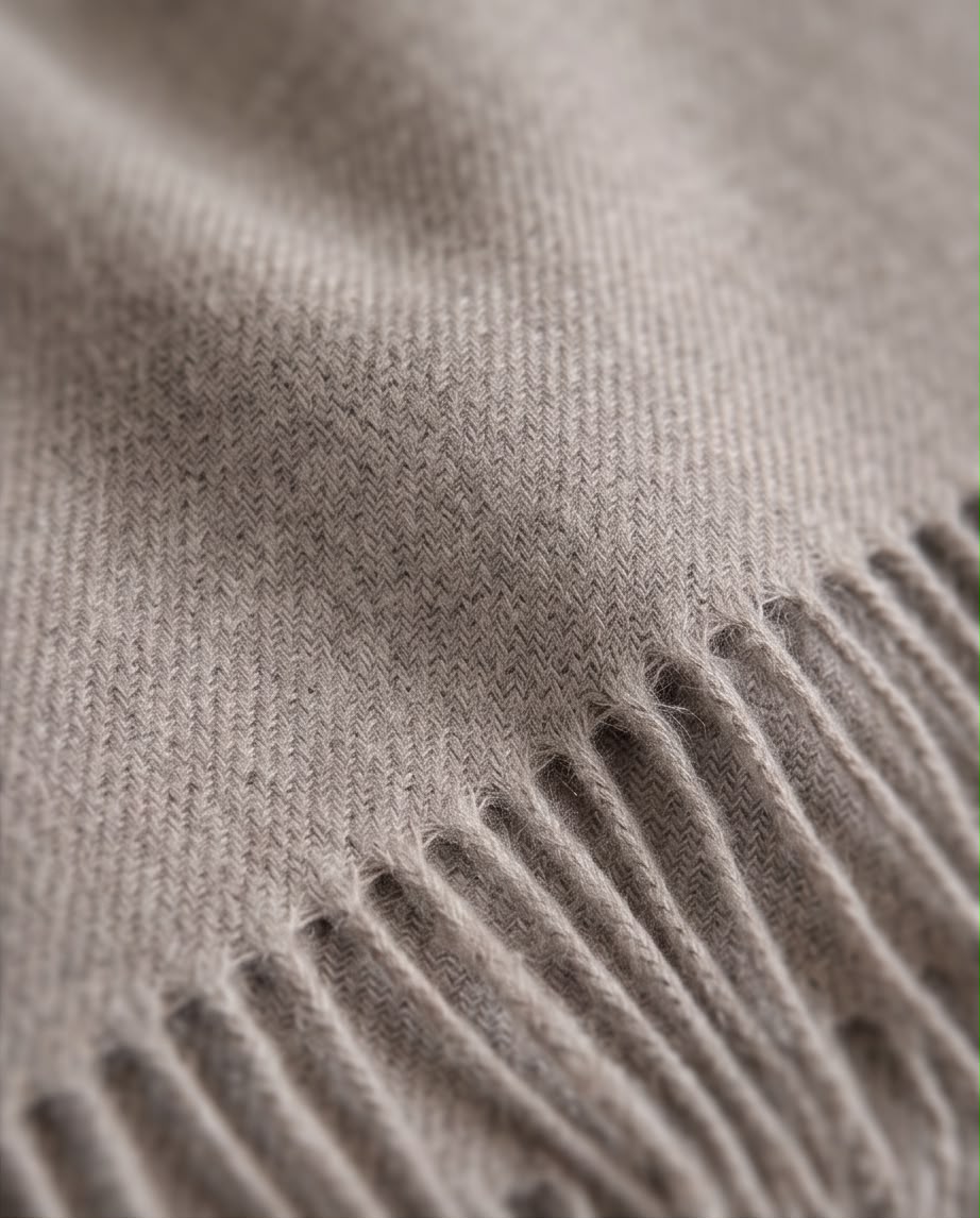 2H Gray Winter Scarf