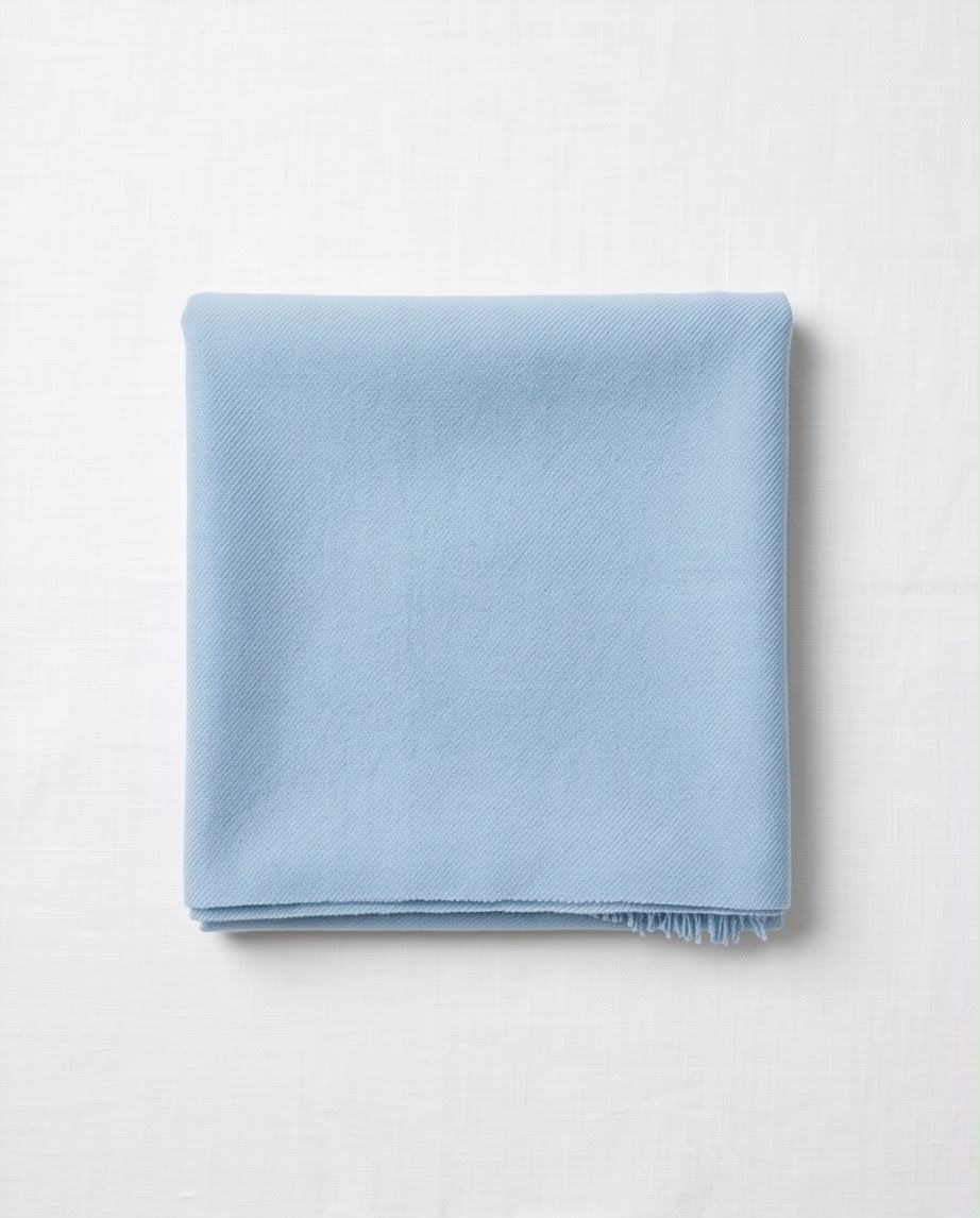 2H Light Blue Winter Scarf