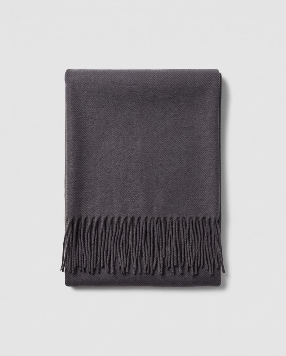 2H Dark Gray Winter Scarf