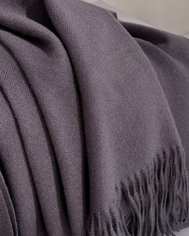2H Dark Gray Winter Scarf