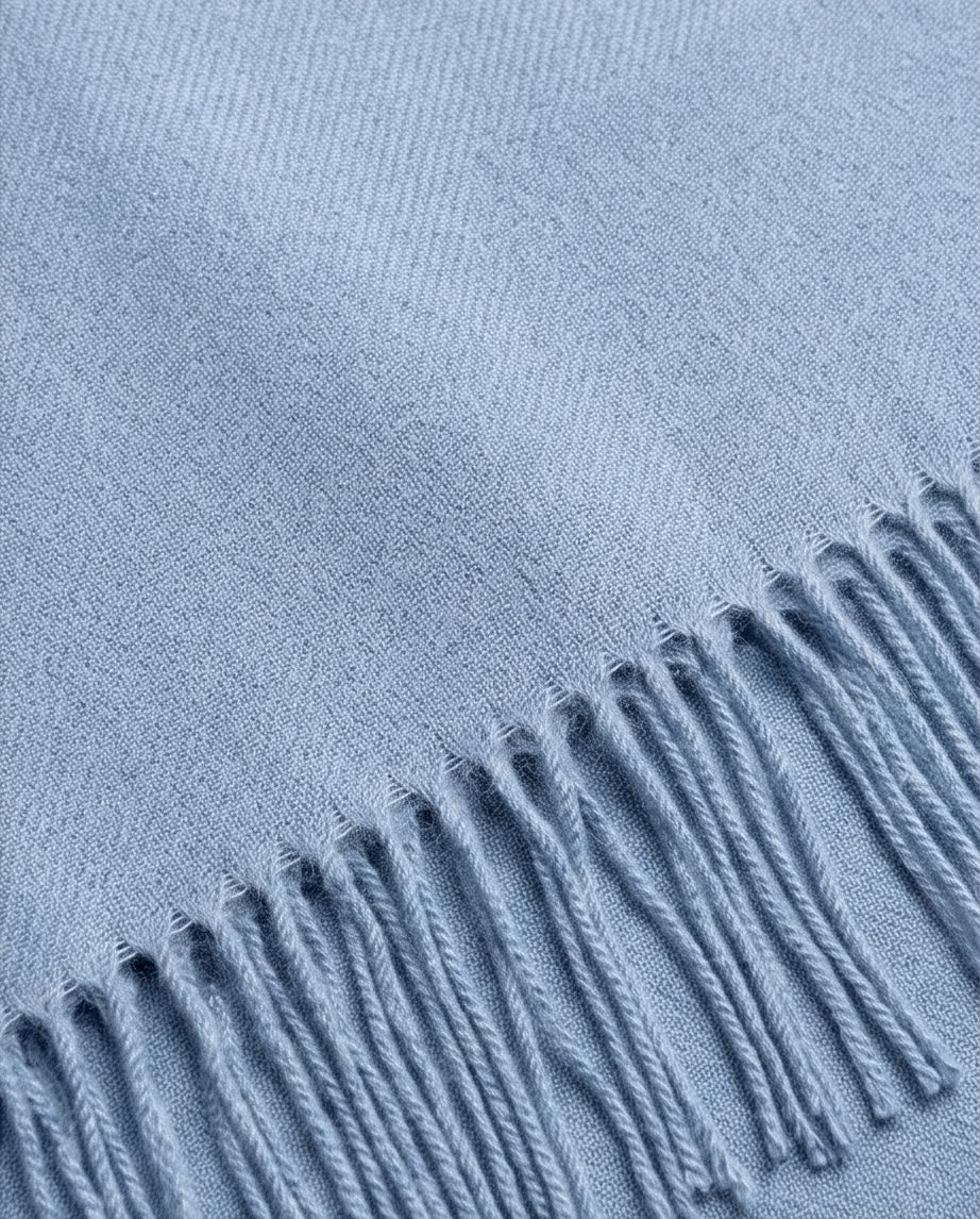 2H Sky Blue Winter Scarf