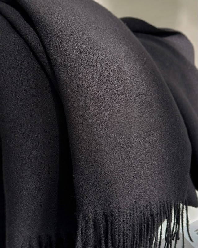 2H Black Winter Scarf