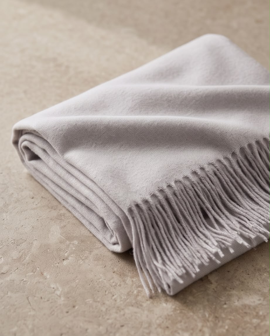 2H Greige Winter Scarf