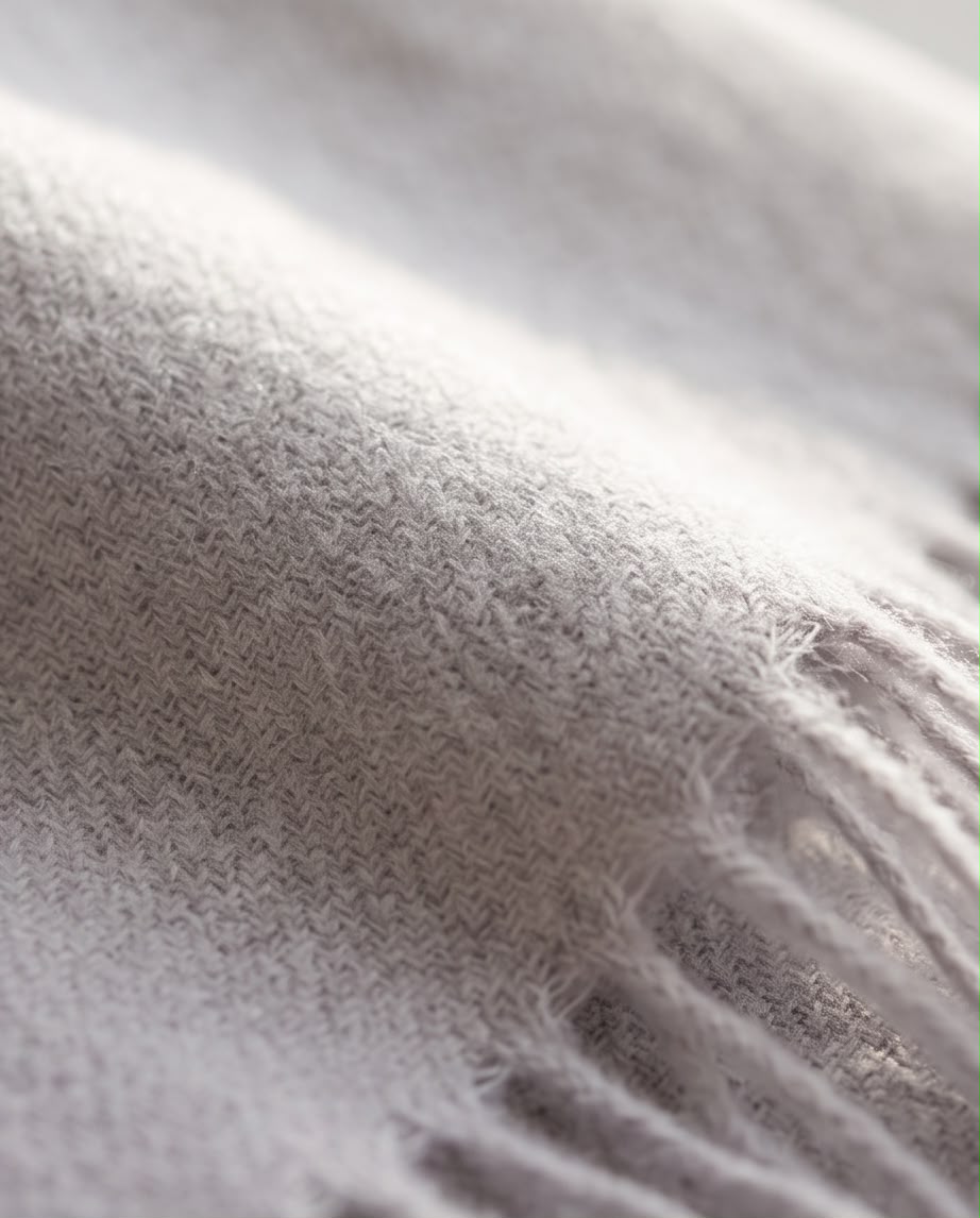 2H Greige Winter Scarf