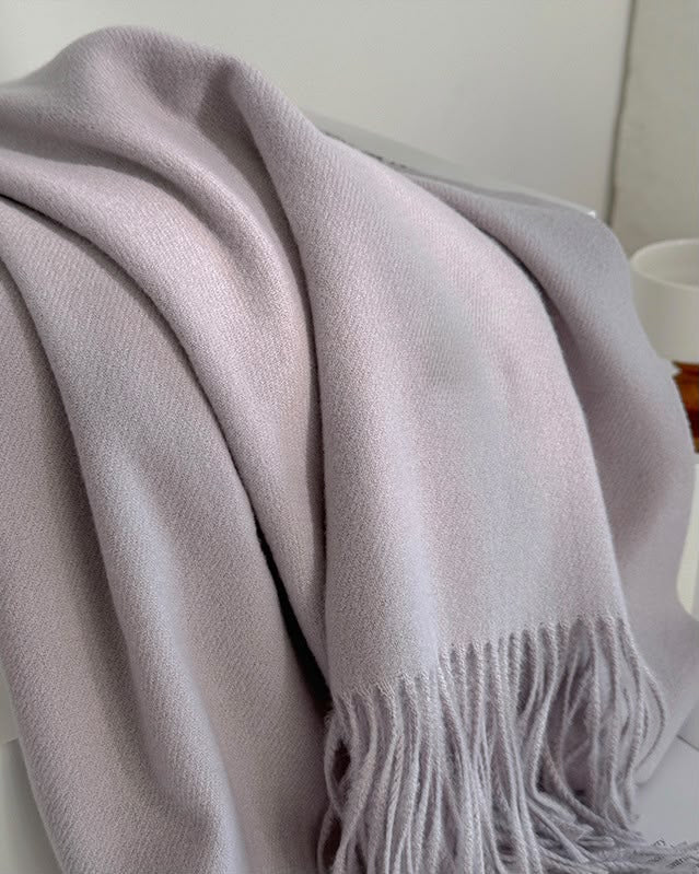 2H Greige Winter Scarf