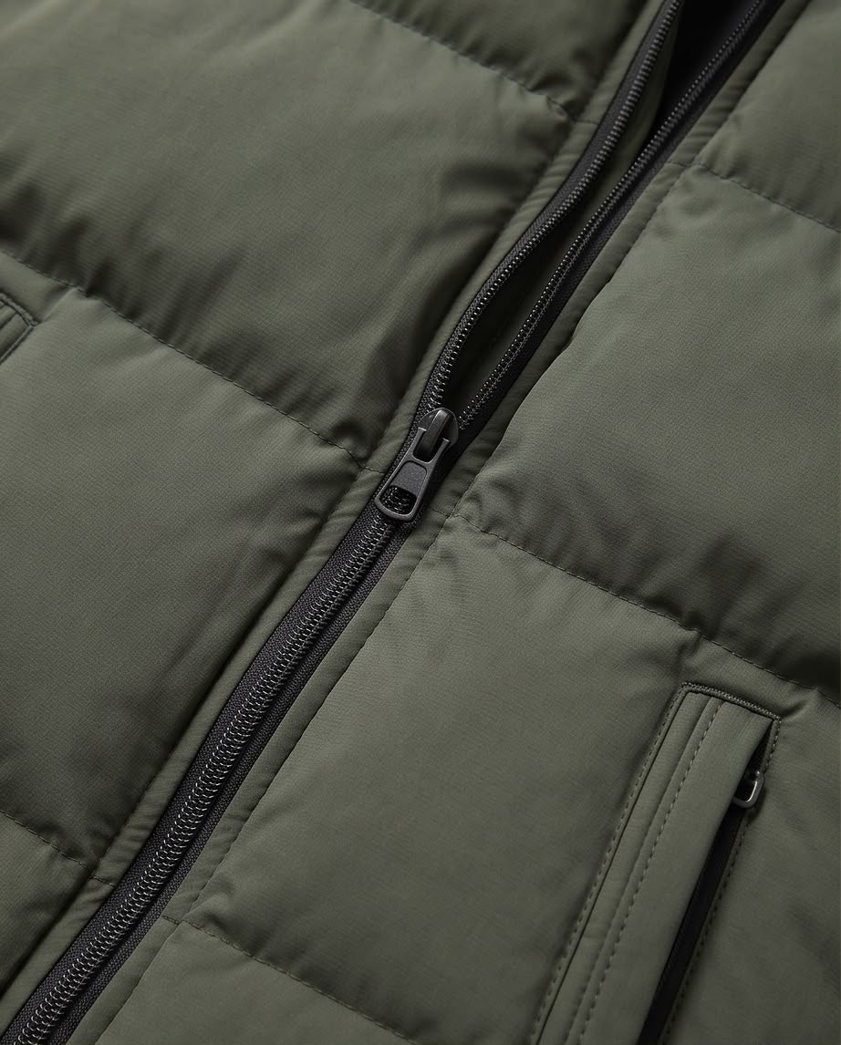 2H Army Puffer Gilet