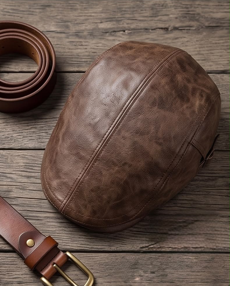 2H Havan Leather Cap