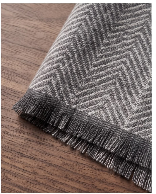 2H Gray Squared Scarf
