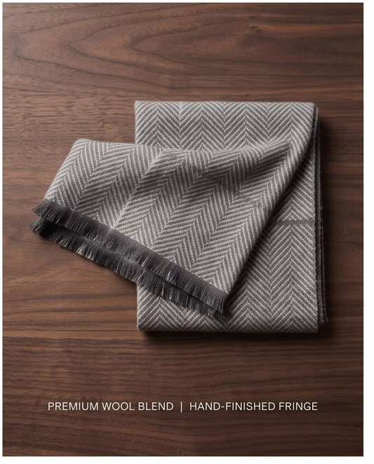 2H Gray Squared Scarf