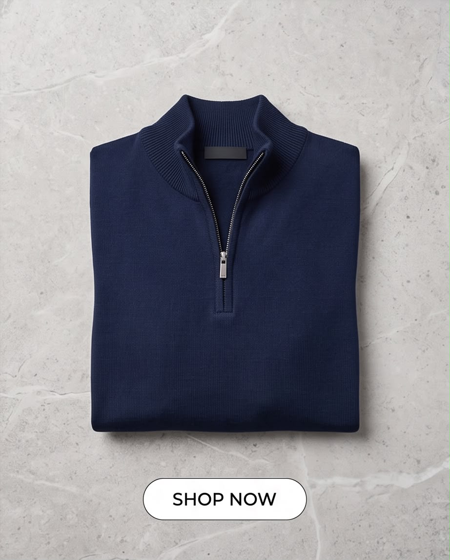 2H Sweater With Zipper