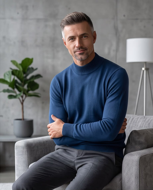 2H Middle Neck Sweater