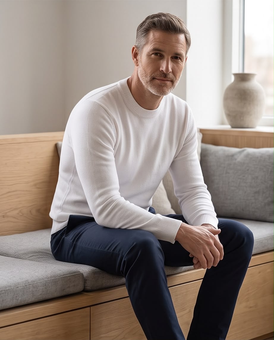 2H Round Neck Sweater