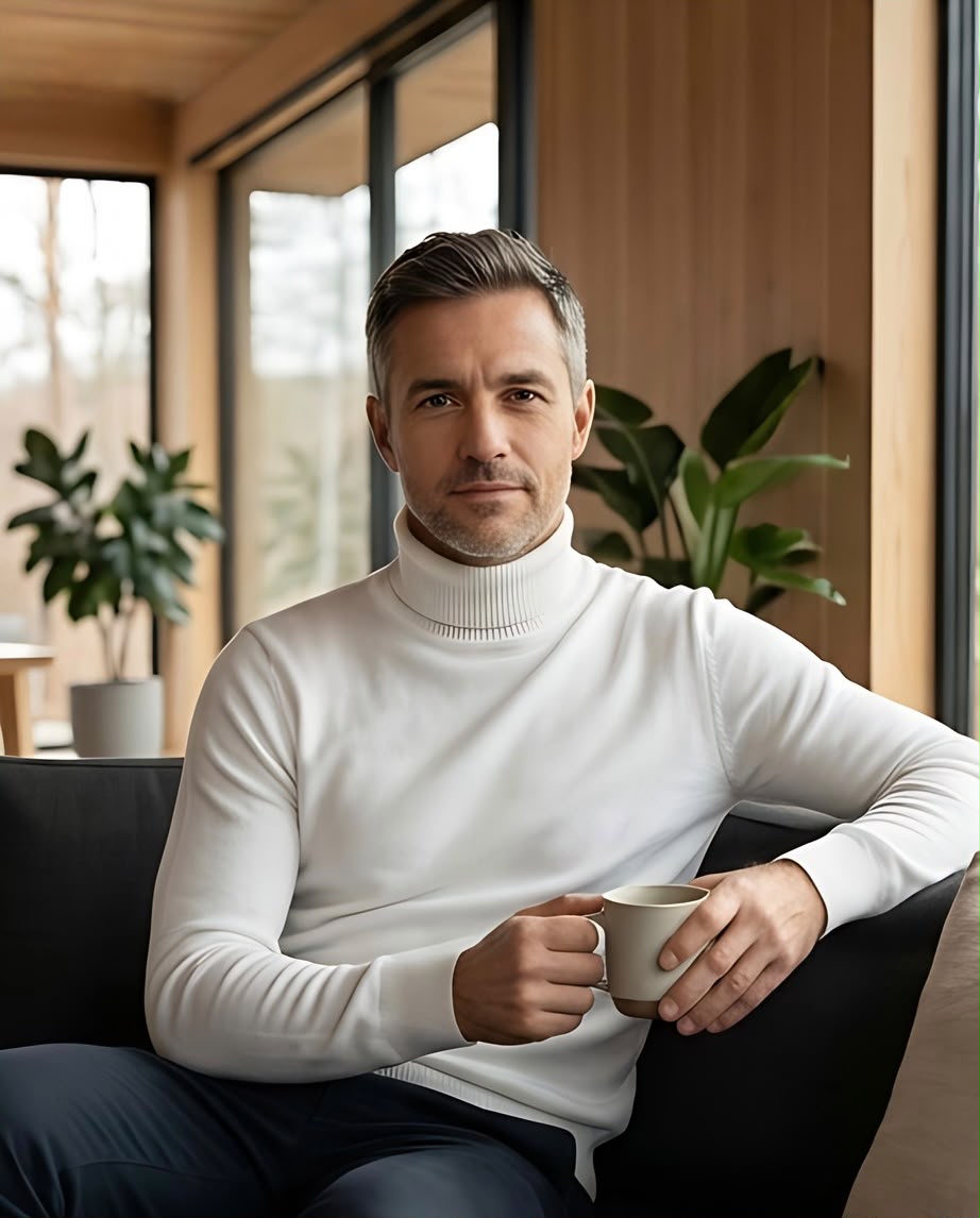 2H High Neck Sweater