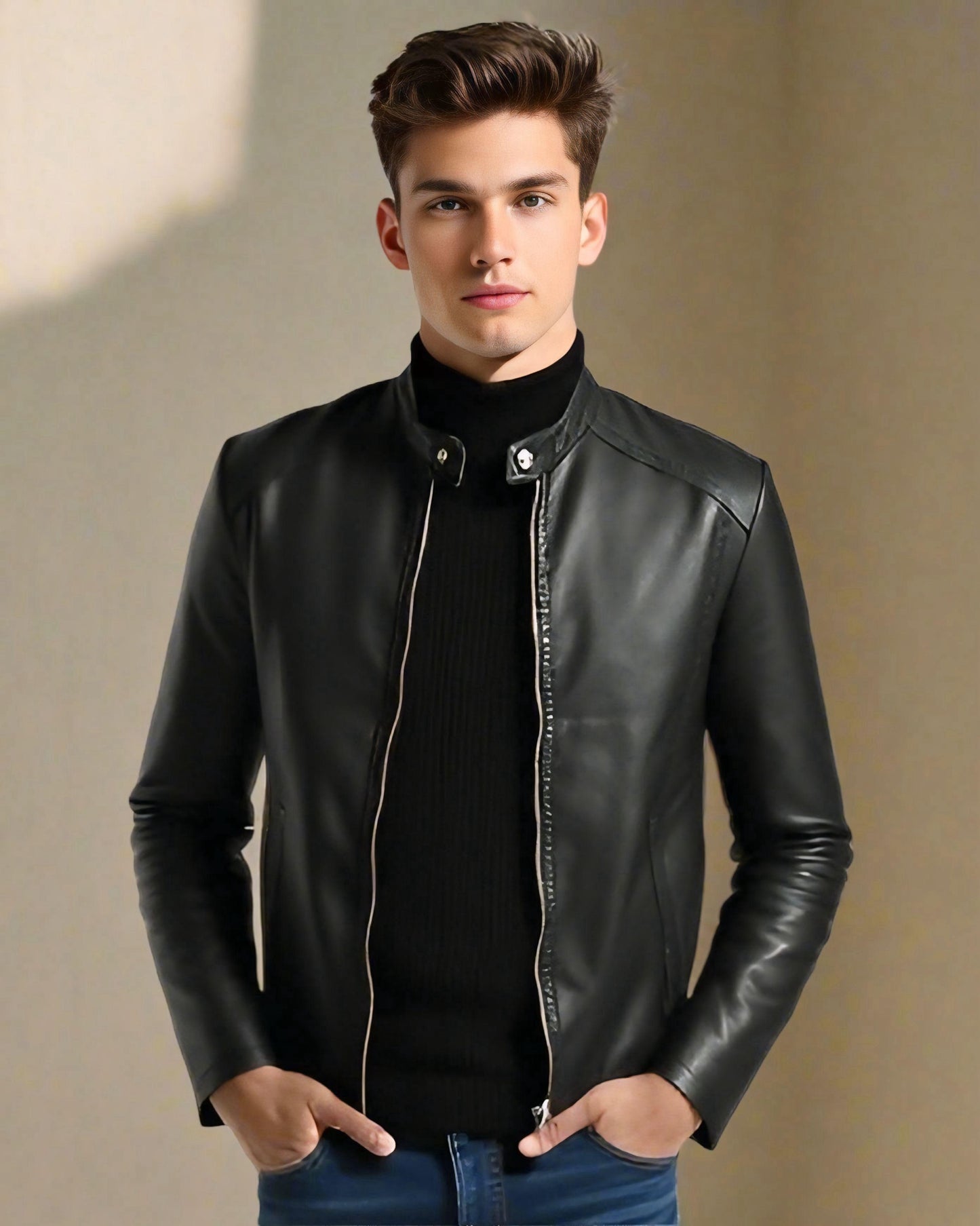 2H #603 Leather Jacket