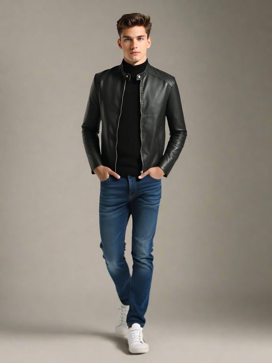 2H #603 Leather Jacket