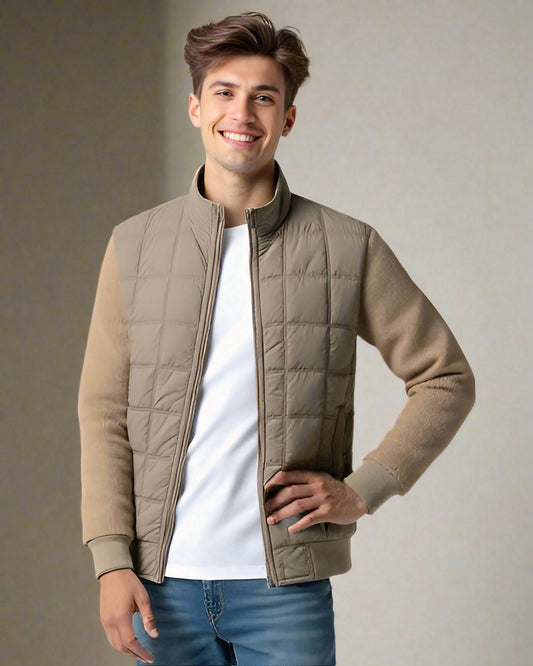 SALE! 2H Khaki squared Casual Jacket