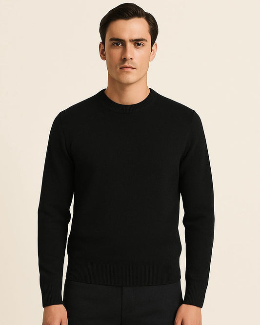 2H Round Neck Knitted Sweater