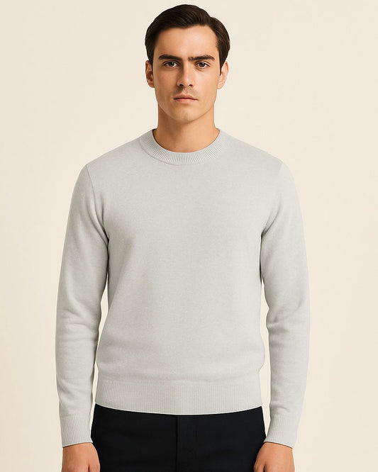 2H Round Neck Knitted Sweater
