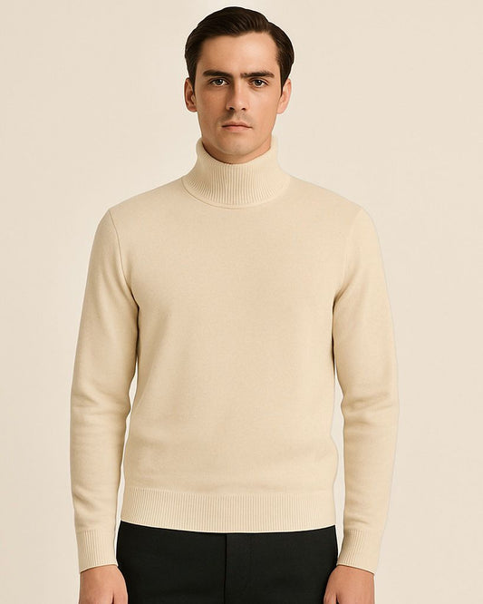 2H Turtle Neck Knitted Sweater
