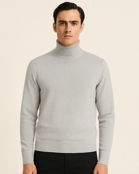 2H Turtle Neck Knitted Sweater