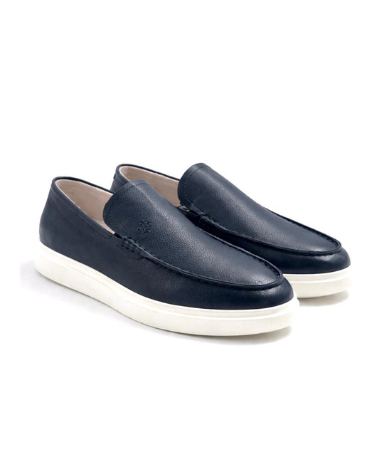 2H #21 Genuine Leather Black Casual Shoes