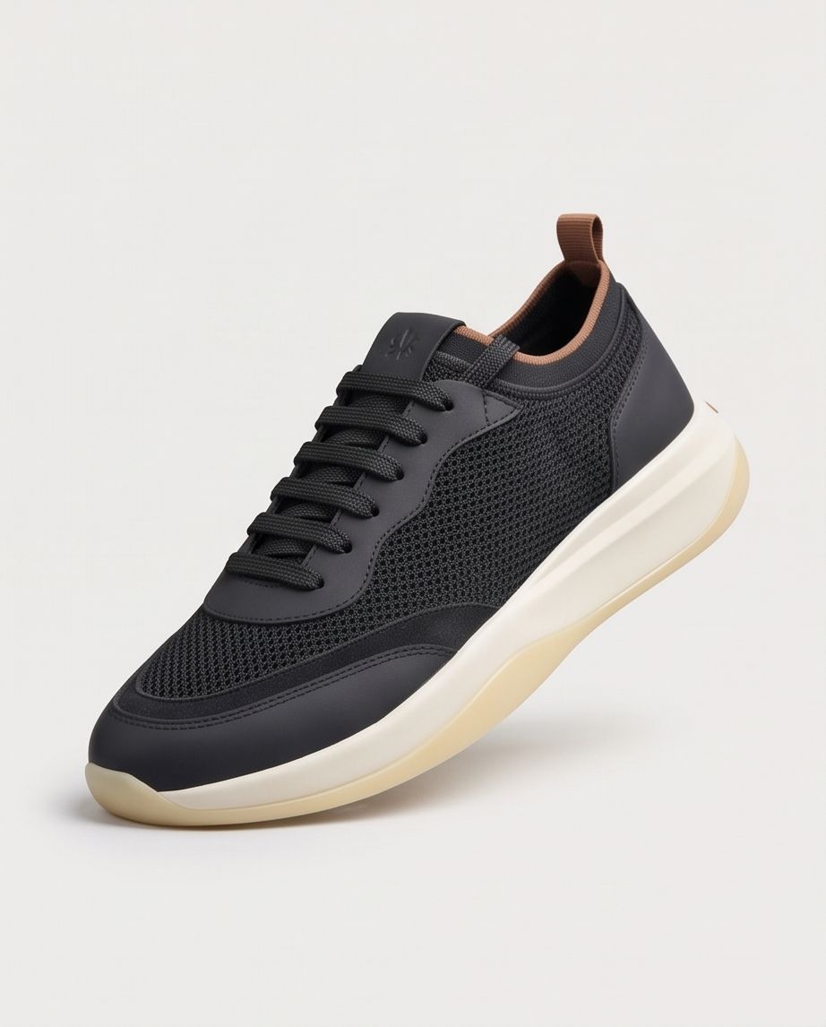 2H #22G Black Triko Shoes