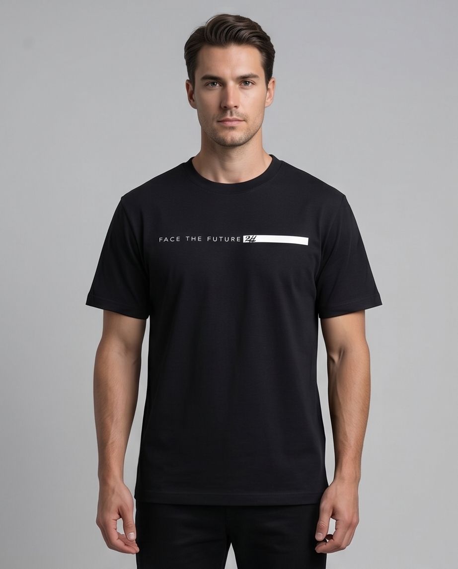 2H #0001-1 Printed T-shirt Regular Fit