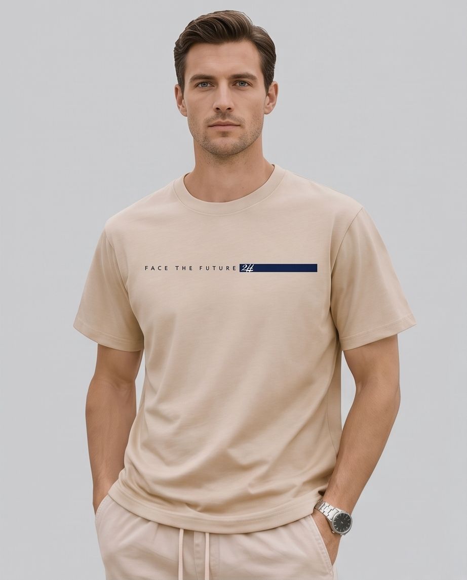 2H #0001-1 Printed T-shirt Regular Fit