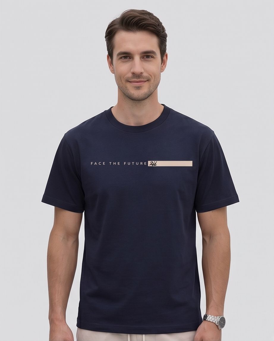 2H #0001-1 Printed T-shirt Regular Fit