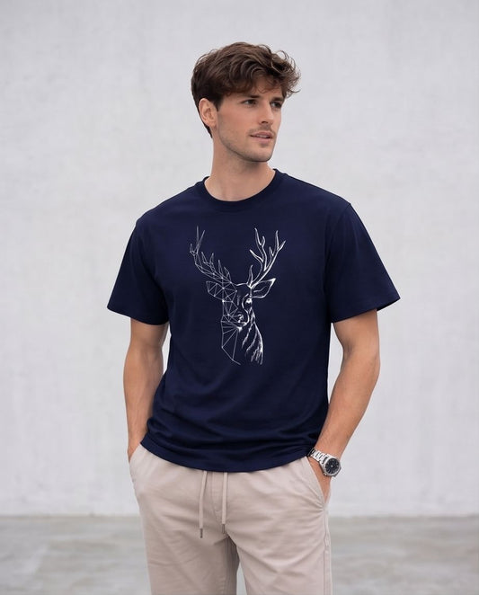 2H #0001-6 Printed T-shirt Regular Fit