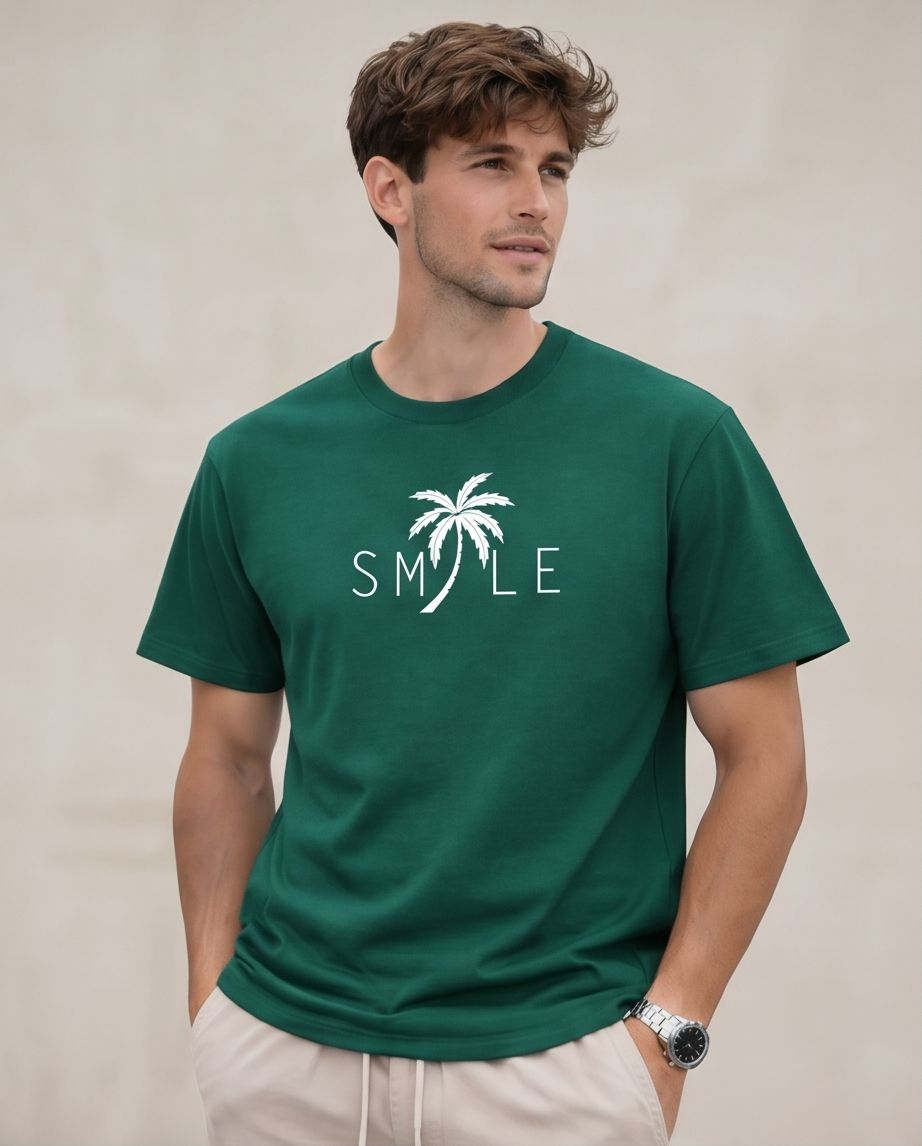 2H #0001-4 Printed T-shirt Regular Fit