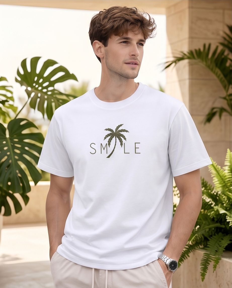 2H #0001-4 Printed T-shirt Regular Fit