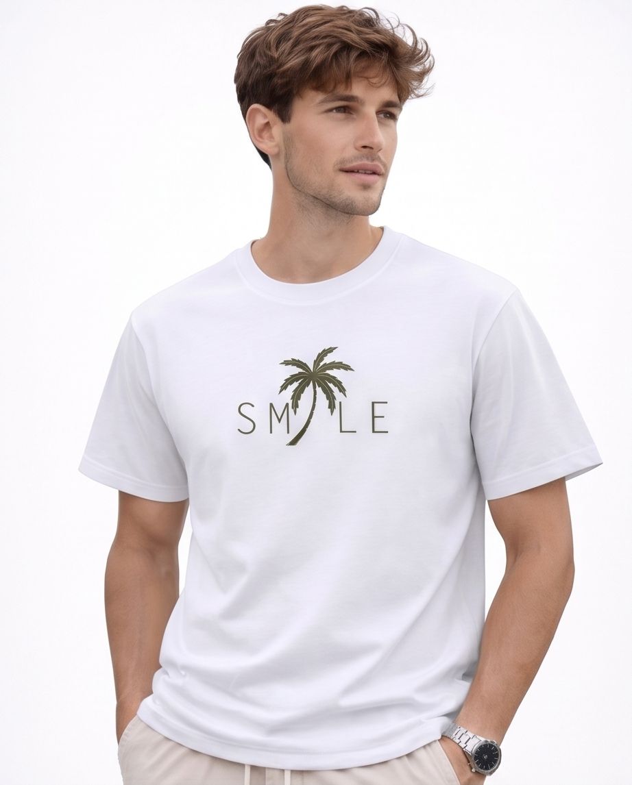 2H #0001-4 Printed T-shirt Regular Fit
