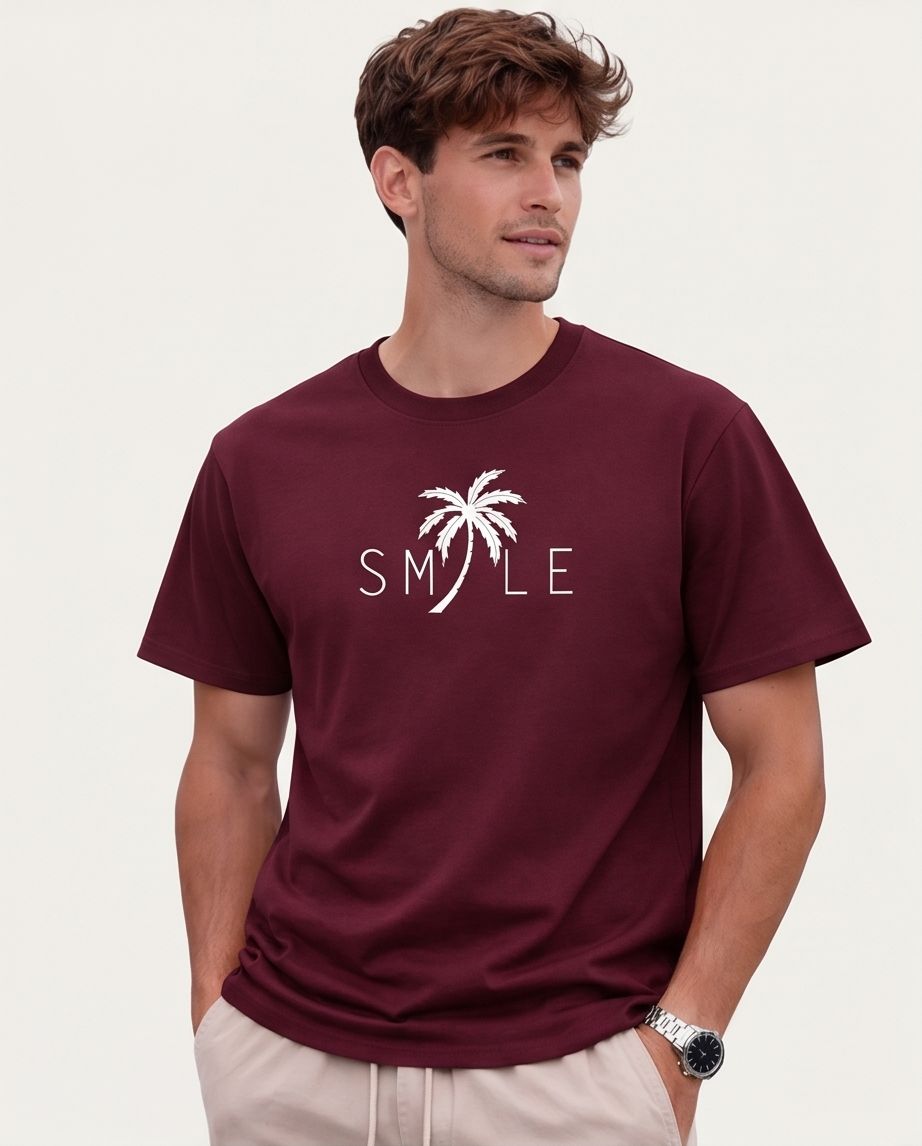 2H #0001-4 Printed T-shirt Regular Fit
