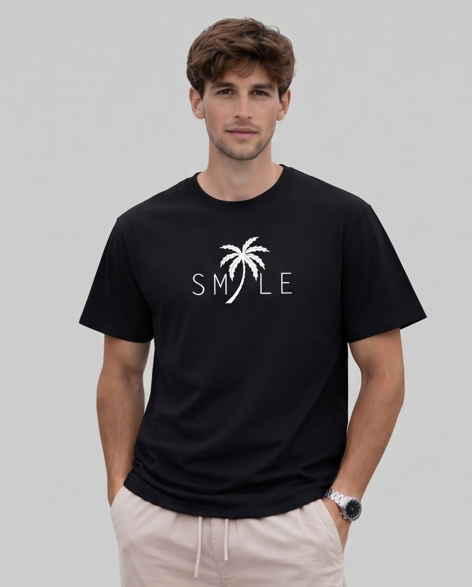 2H #0001-4 Printed T-shirt Regular Fit