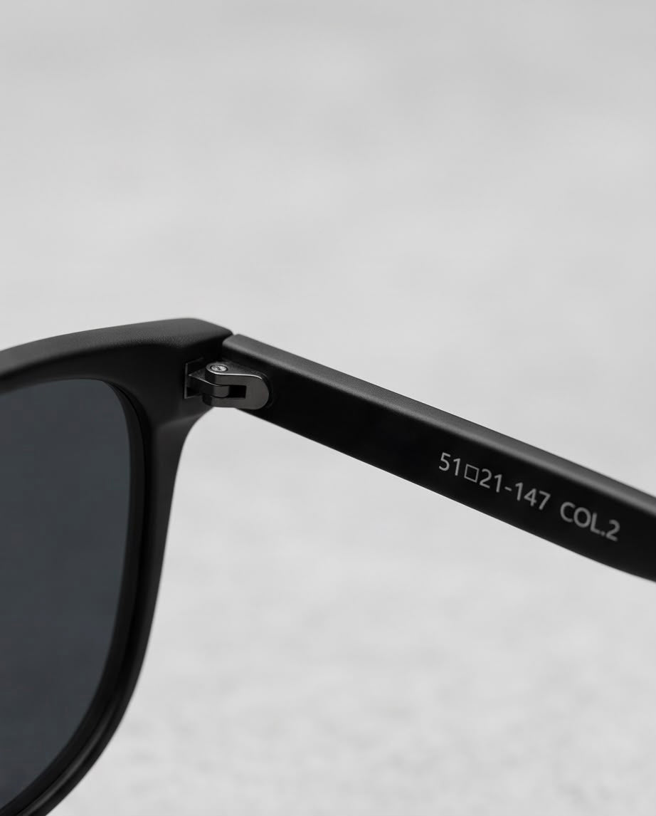 2H #20 Black-Black Sunglasses