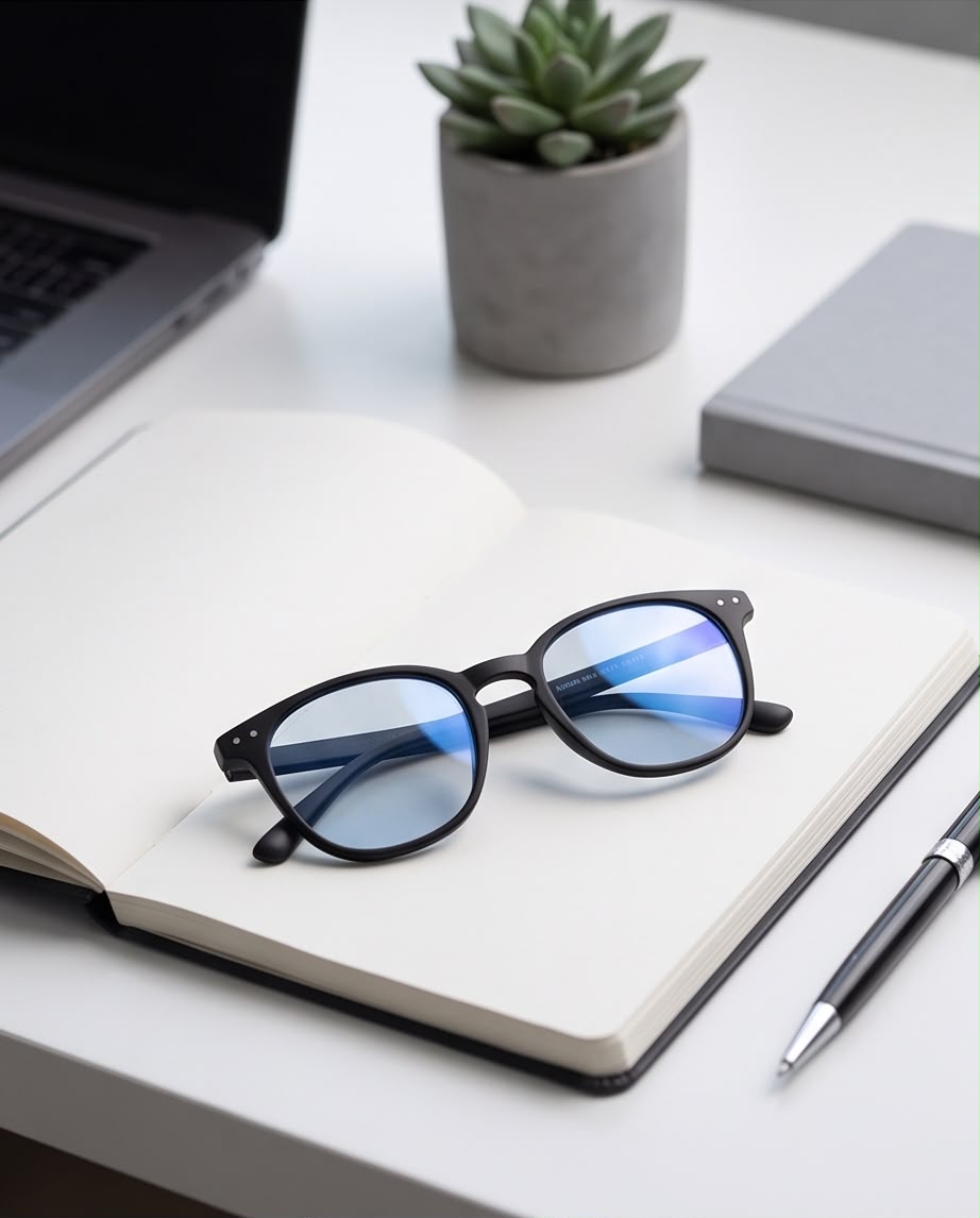 2H #20 Black-Blue Sunglasses