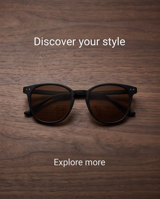 2H #20 Black-Brown Sunglasses