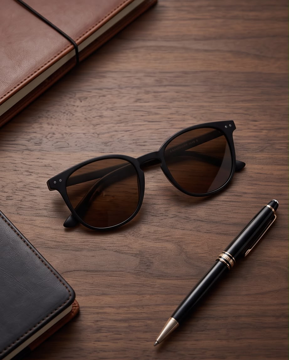 2H #20 Black-Brown Sunglasses