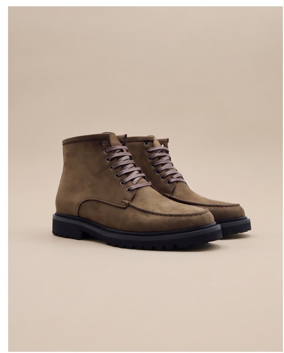 2H #2Y06-2001-8160 Brown Chamois Boot