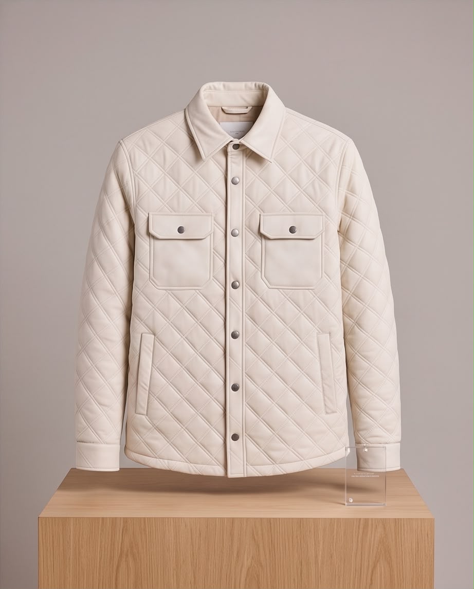 2H #88029 Off White Casual Jacket