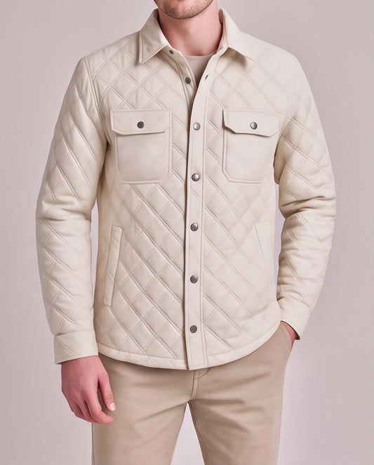 2H #88029 Off White Casual Jacket