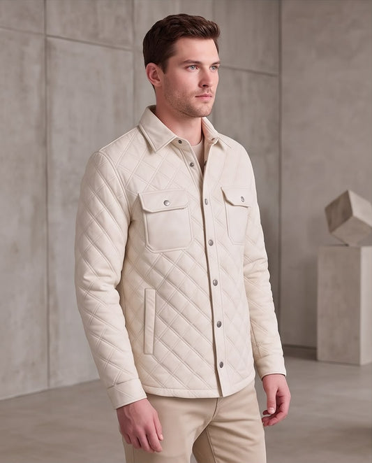 2H #88029 Off White Casual Jacket